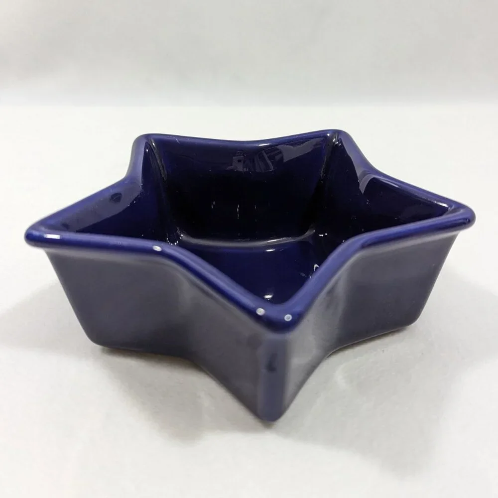 Chantal Navy Blue Star Shape Bakeware 1 Cup 93-ST12 Bake Freeze Microwave